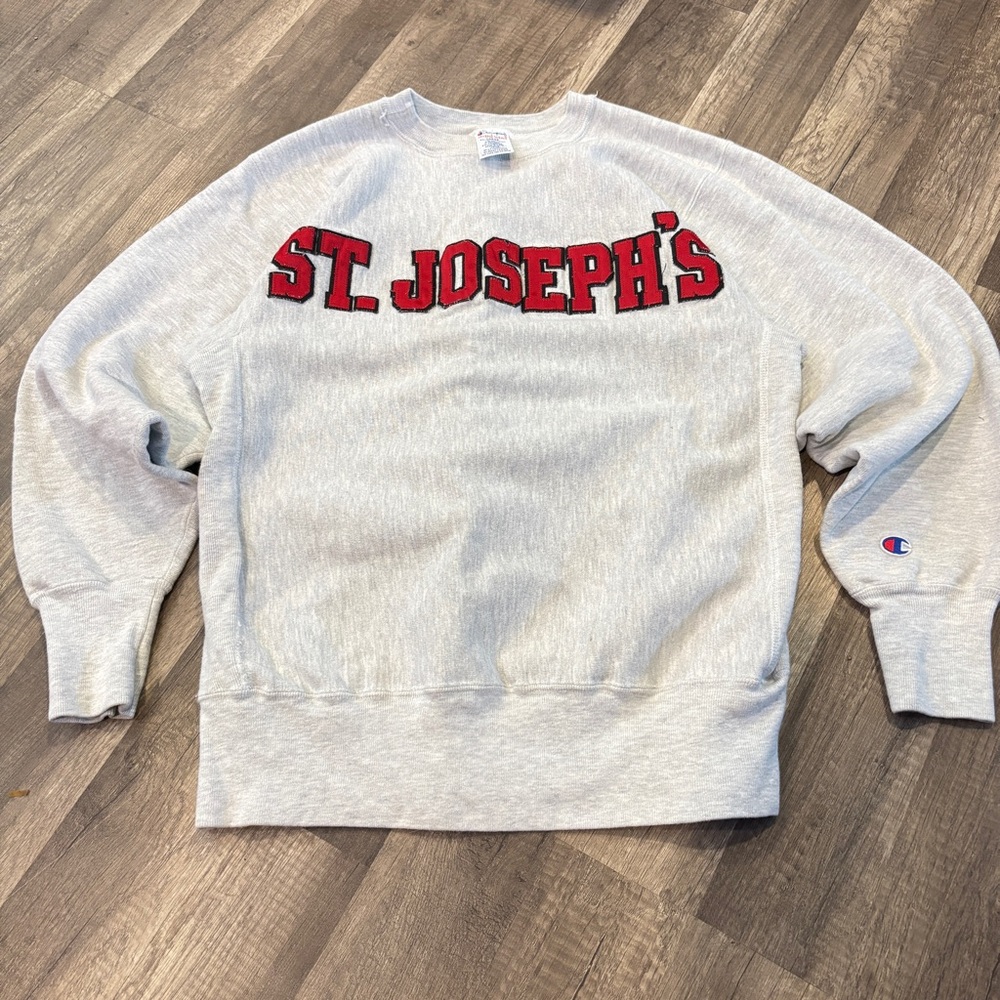 1970s St.Josephs Champion Reverse Weave Crewneck